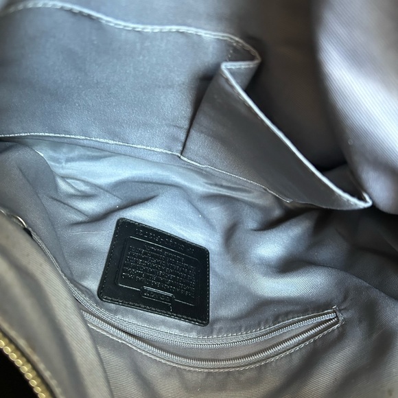 Coach Black Leather Hobo Bag - Picture 3 of 3